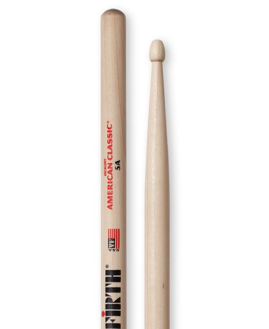 VIC FIRTH American Classic 5A Wood Tip Drumsticks