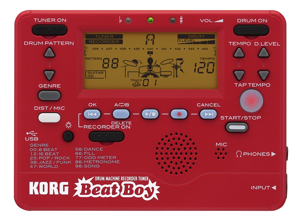 Korg Beat Boy - Drum Machine Recorder Tuner