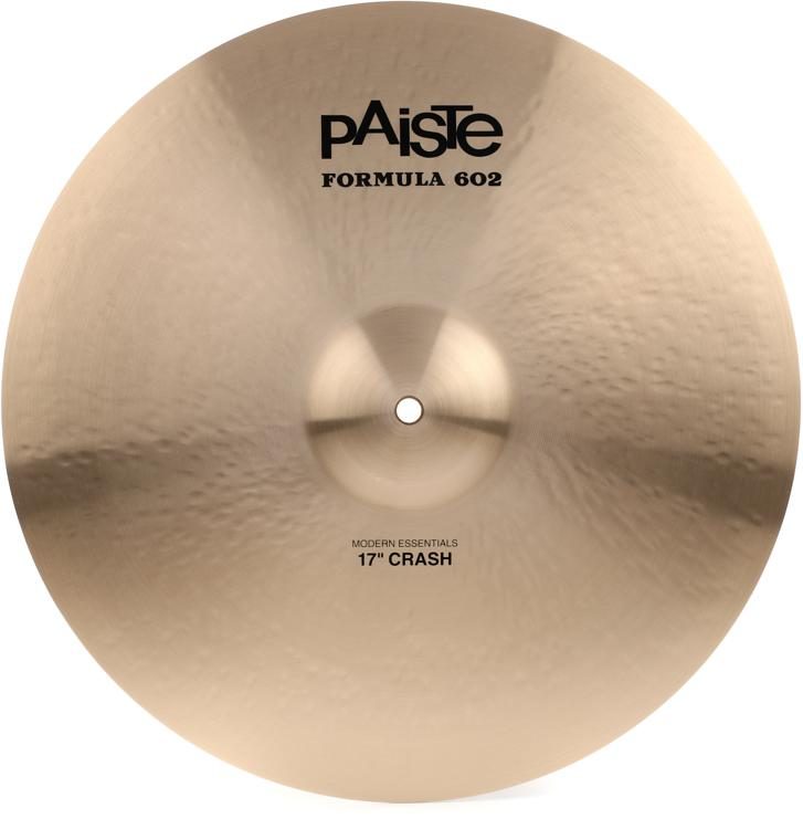 PAISTE Formula 602 Modern Essentials Crash Cymbal (Available in various sizes)