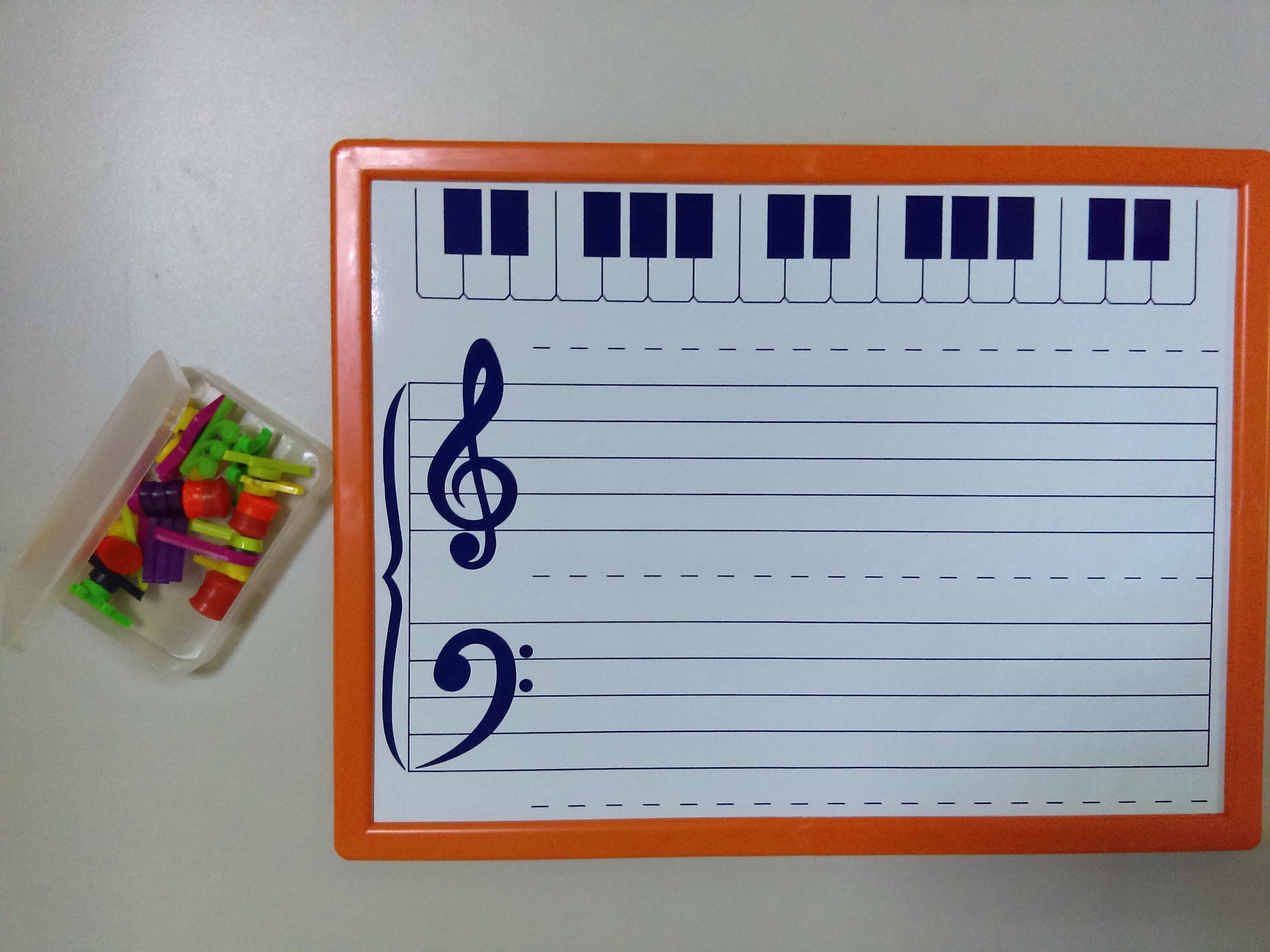 音符磁鐵豆豆板組合