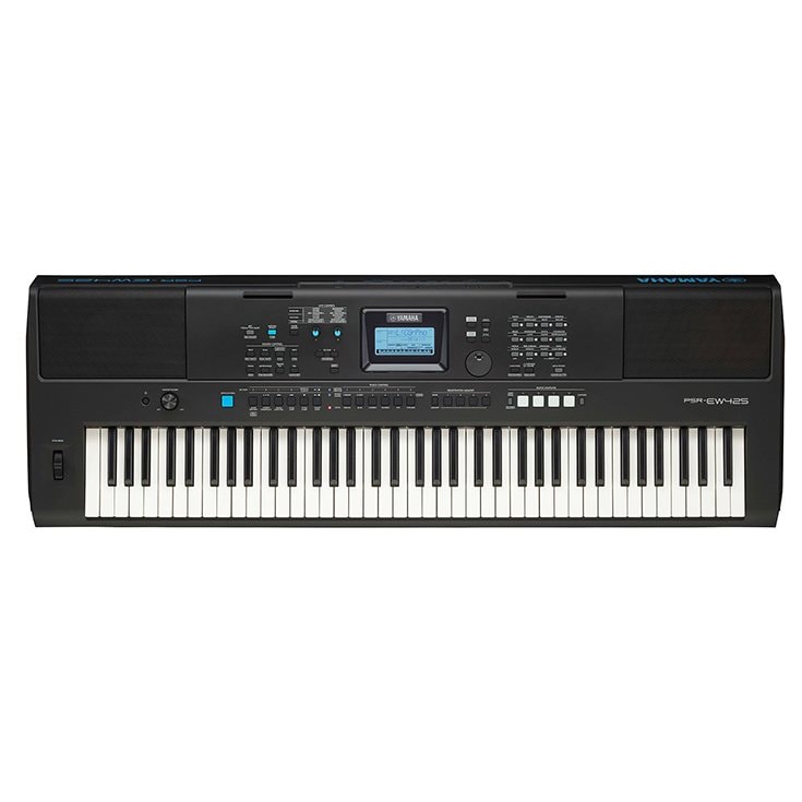 Yamaha PSR-EW425 76-key Portable Keyboard (with AC Adaptor)
