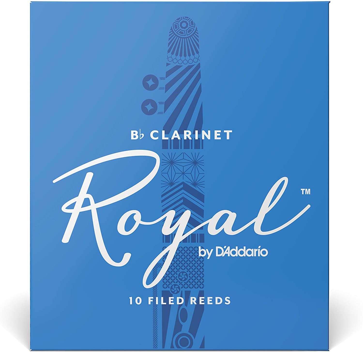 Royal by D'addario Bb Clarinet Reeds, 10pcs box (assorted strength)