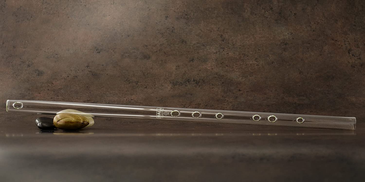 Hall Crystal Flutes 12200 直列式 D 調玻璃長笛 Inline Crystal Flute in D (多圖案選擇)