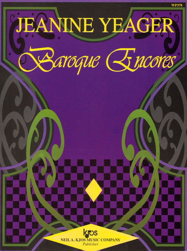 Yeager Baroque Encores For Piano