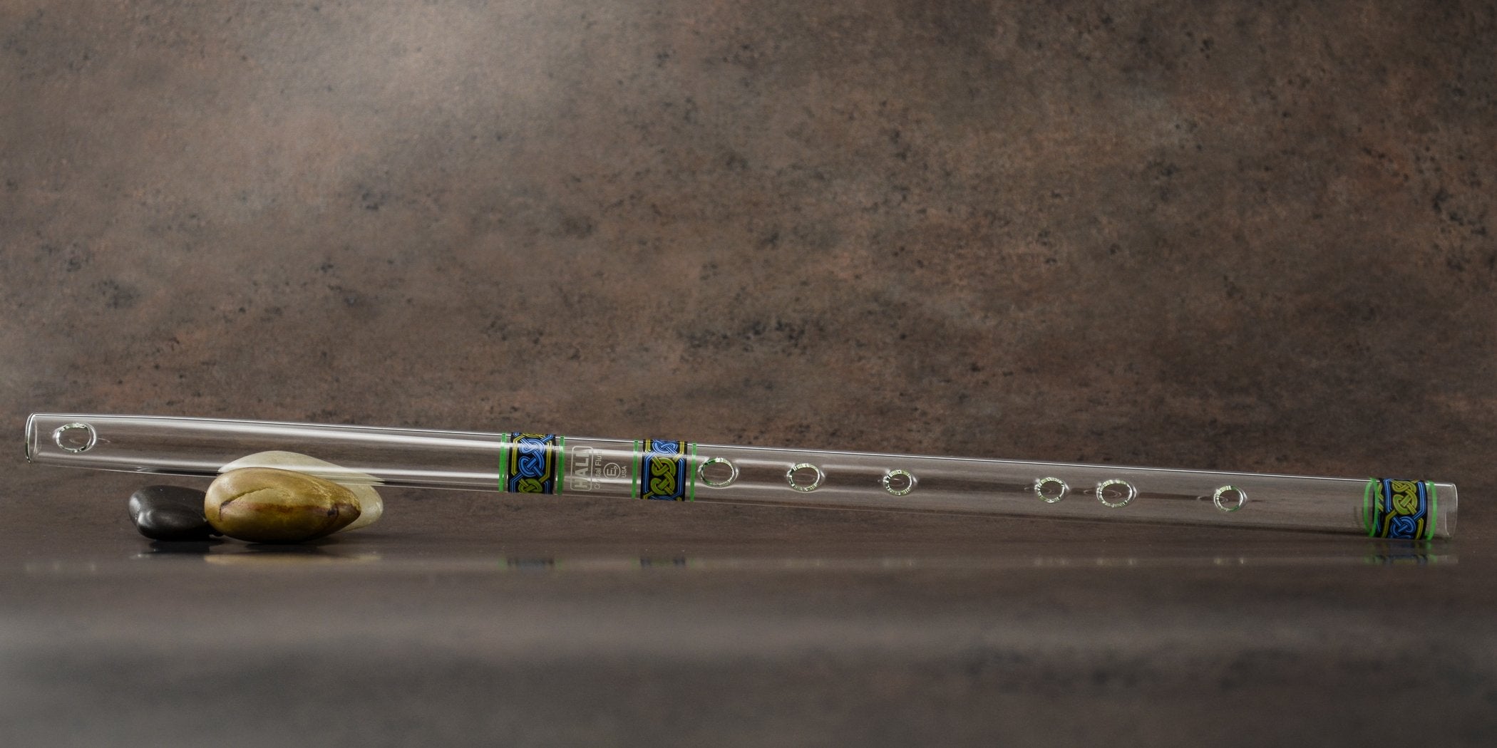 Learning The Hall Crystal Flute Hall Crystal Flute - Blue Delft