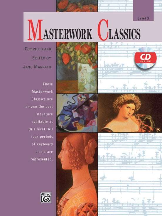 Masterwork Classics, Level 5 (Ed. Jane Magrath / perf. Valery Lloyd-Watts, Piano Book & CD)