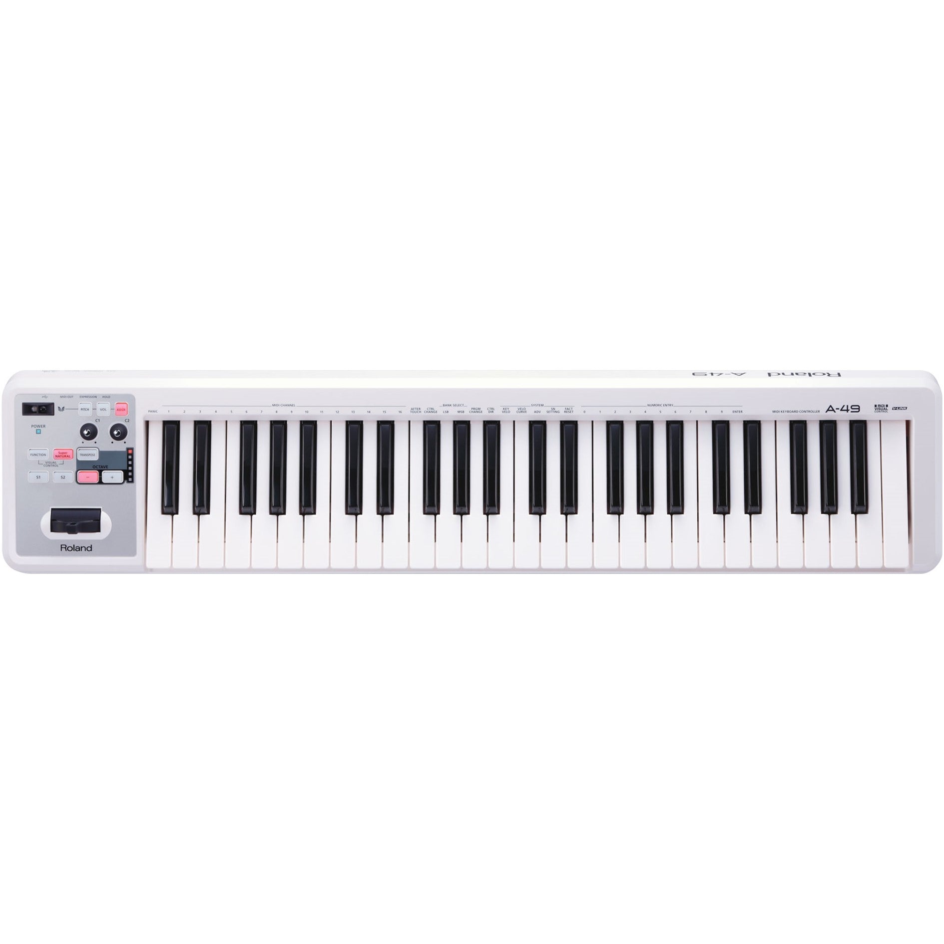 Roland A-49 MIDI Keyboard Controller — Tom Lee Music
