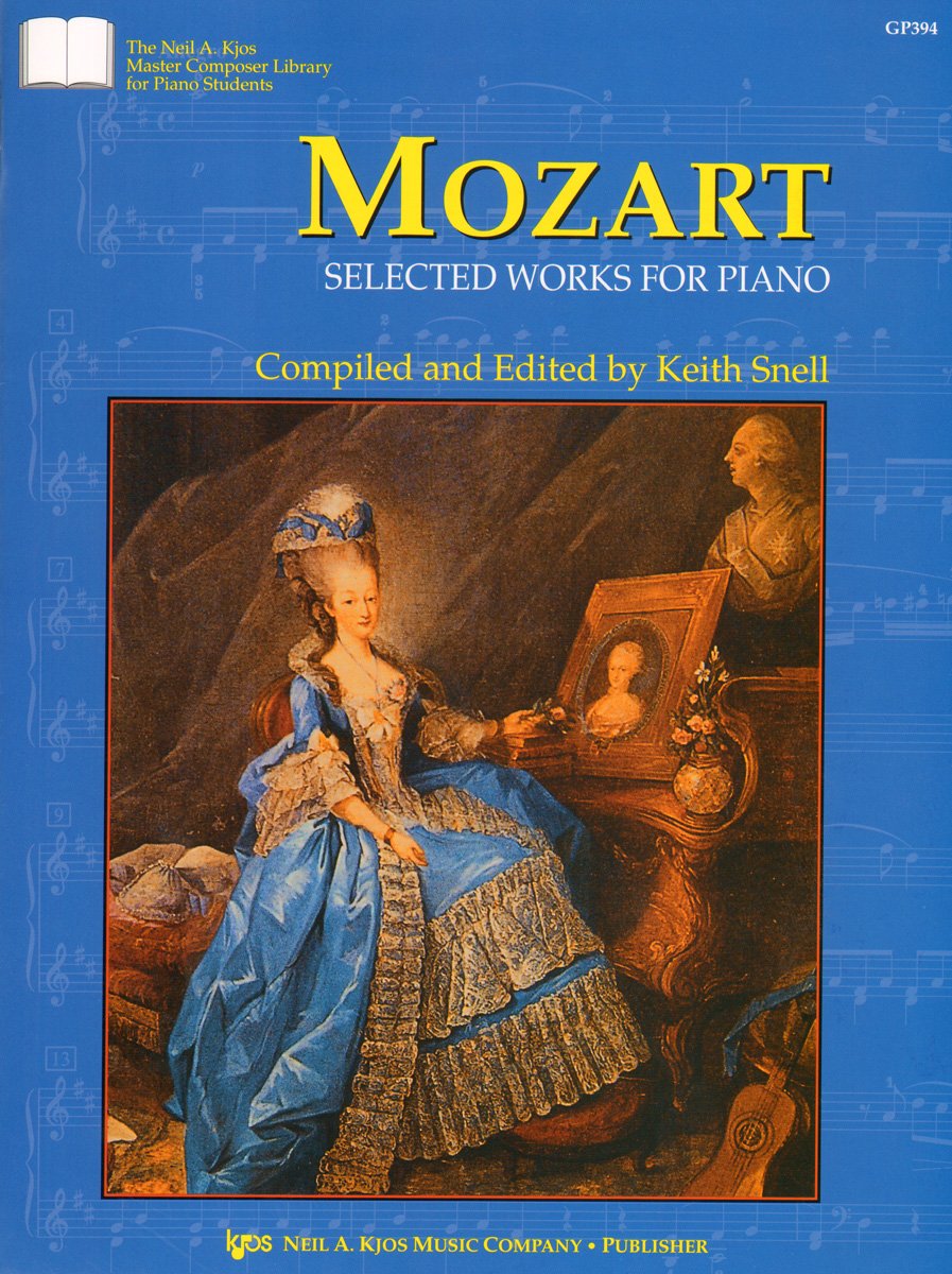 Mozart Selected Works For Piano