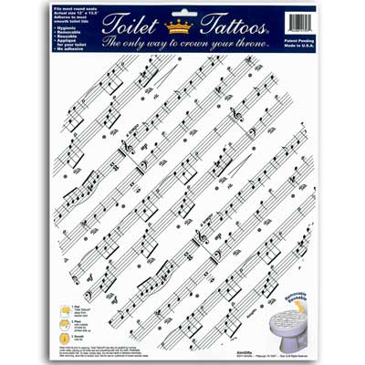 Toilet Tattoo Sheet Music Round