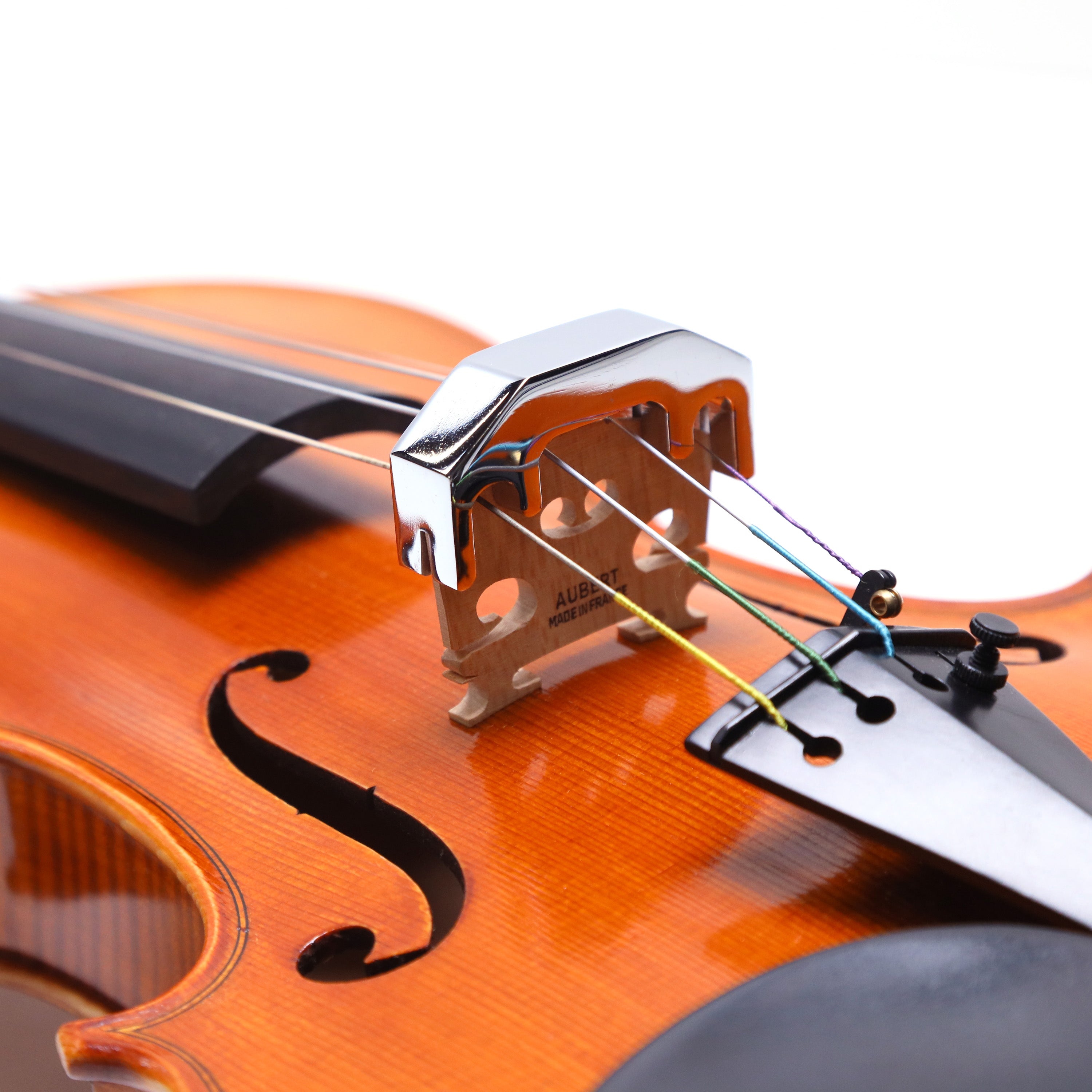 Tonwolf Deluxe 小提琴中提琴金屬弱音器