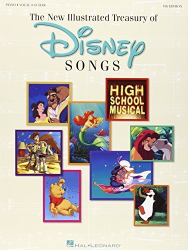 The New Illustrated Treasury of Disney Songs: Piano-Vocal-Guitar