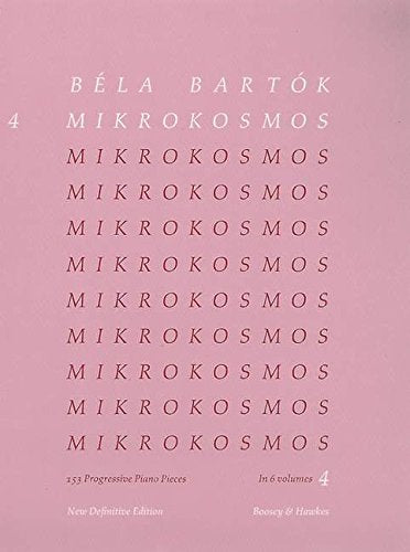 Bartok Mikrokosmos 4 Definitive Edition