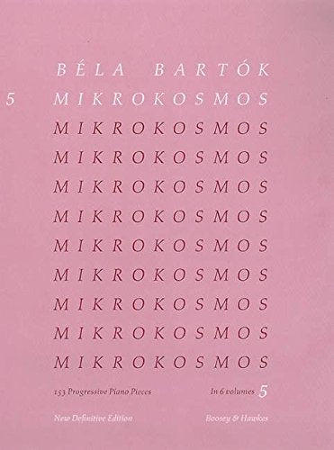 Bartok Mikrokosmos 5 Definitive Edition