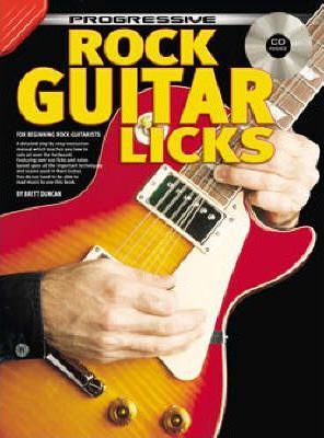 Progressive Rock Guitar Licks- CD Pack