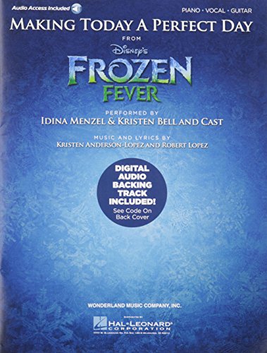 Making Today A Perfect Day Frozen Fever Piano/ Vocal Sheet - Audio Online (Piano) 冰雪奇緣:驚喜連連單曲鋼琴譜