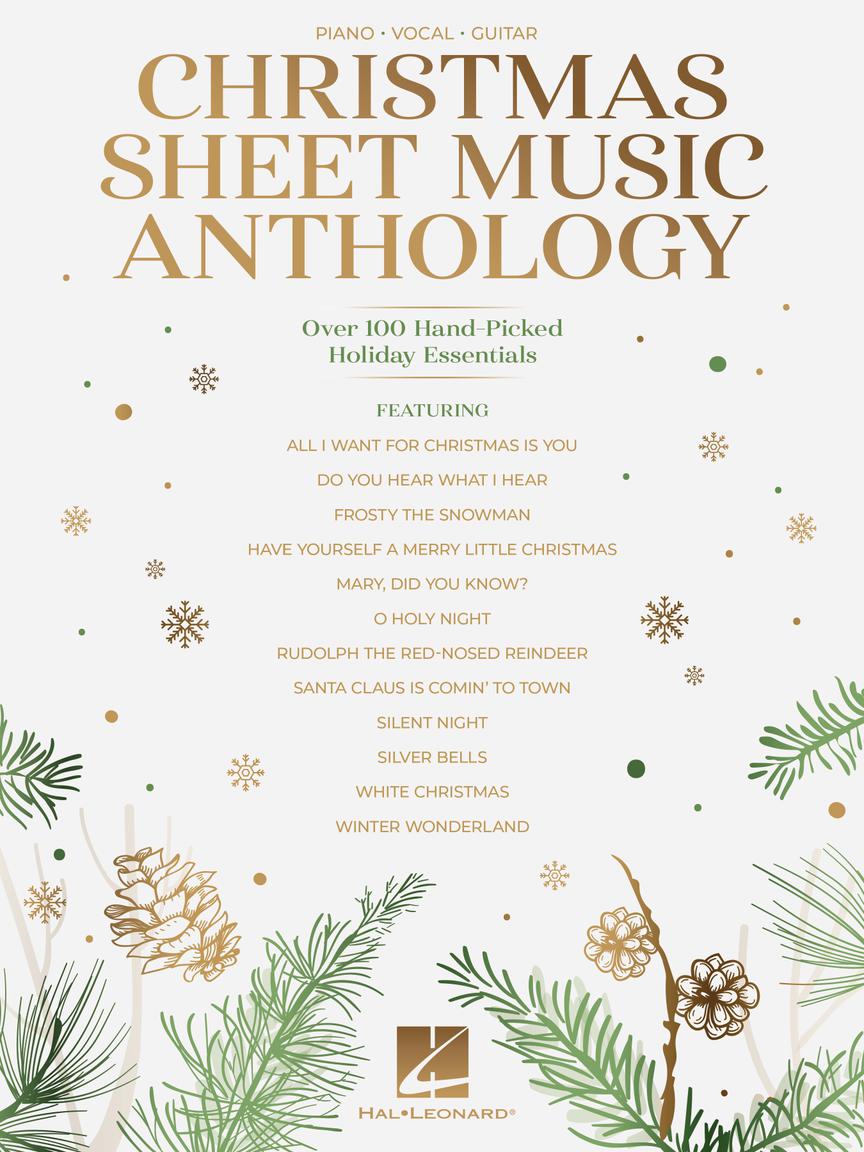 CHRISTMAS SHEET MUSIC ANTHOLOGY (P/V/G) - Over 100 Hand-Picked Holiday Essentials