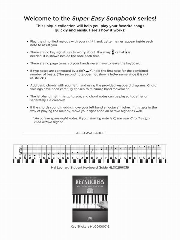 ELVIS PRESLEY -Super Easy Piano Songbook 貓王 - 超簡單歌本鋼琴譜