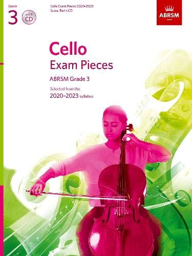 ABRSM Cello Exam Pieces 2020-2023, Grade 3, Score, Part & CD