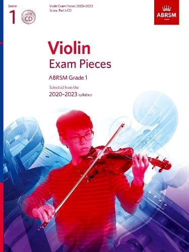 ABRSM Violin Exam Pieces 2020-2023, Grade 1, Score, Part & CD