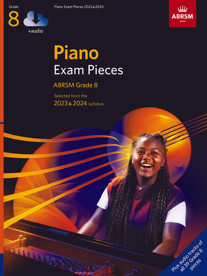 ABRSM 2023 & 2024 Piano Exam Pieces (with Audio) 鋼琴考試書籍 (音源版)
