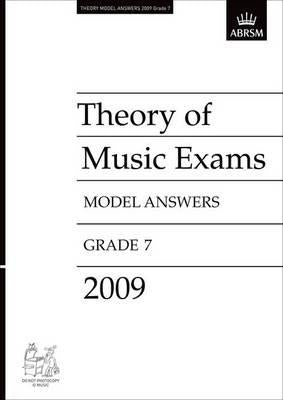 Theory of Music Exams Model Answers : Grade 7, 2009