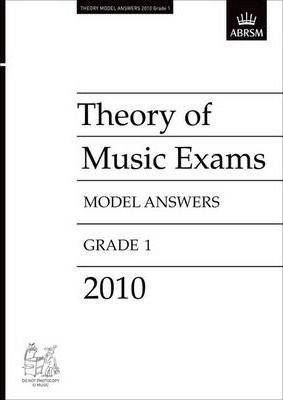 Theory of Music Exams 2010 Model Answers, Grade 1
