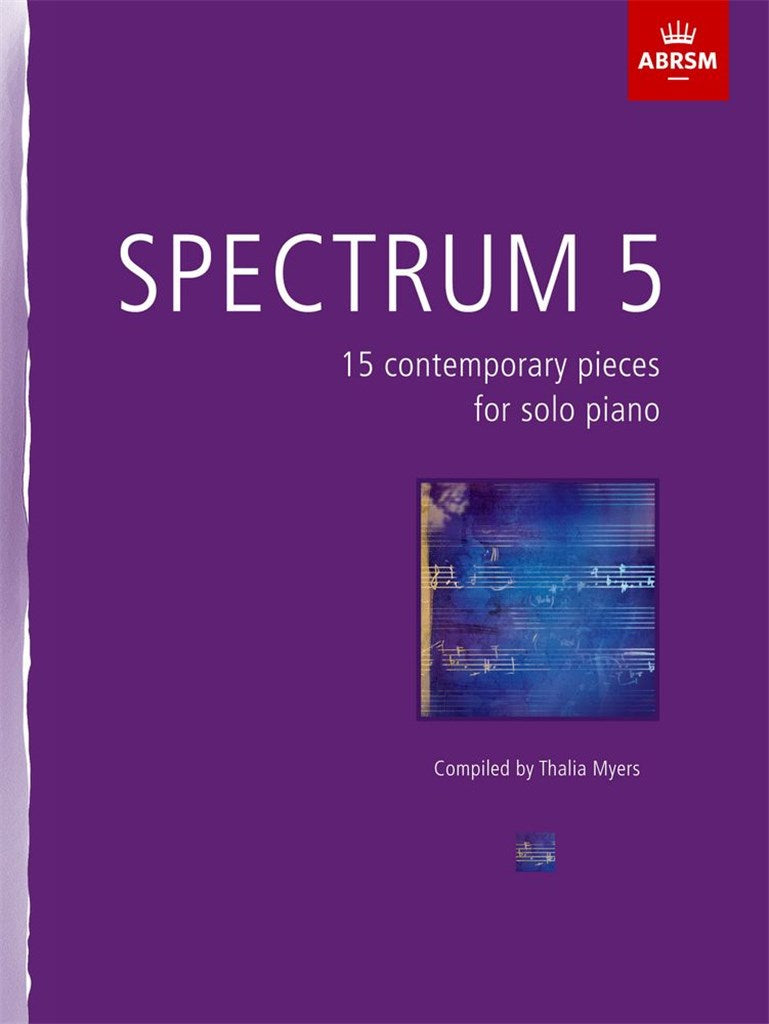 Spectrum 5 - 15 contemporary pieces for solo piano