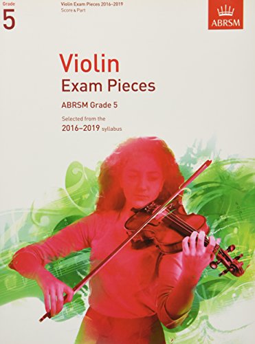 ABRSM Violin Exam Pieces 2016–2019, Grade 5, Score & Part