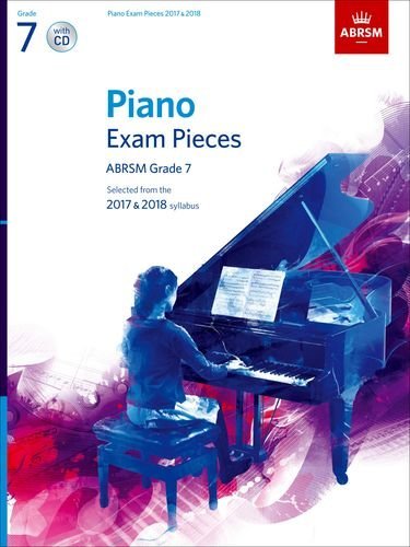 ABRSM 2017-18 Piano Exam Pieces Grade 7 (with CD)