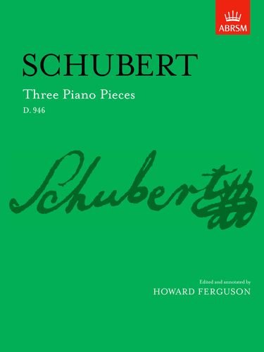 Schubert Three Piano Pieces