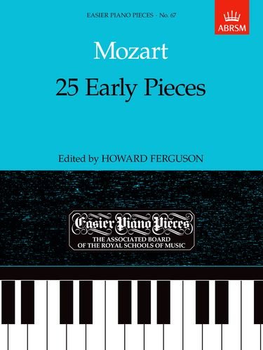 Mozart 25 Early Pieces
