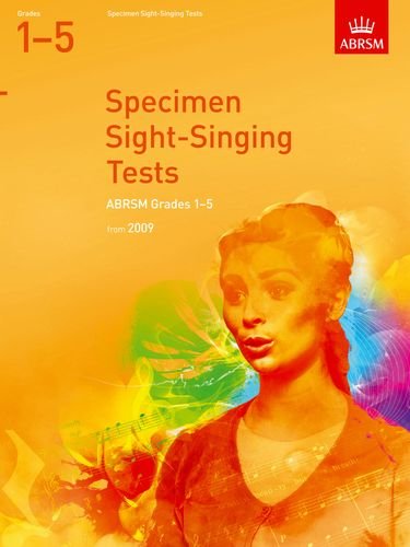 Specimen Sight-Singing Tests, Grades 1–5