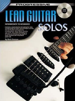 Progressive Lead Guitar Solos- CD Pack