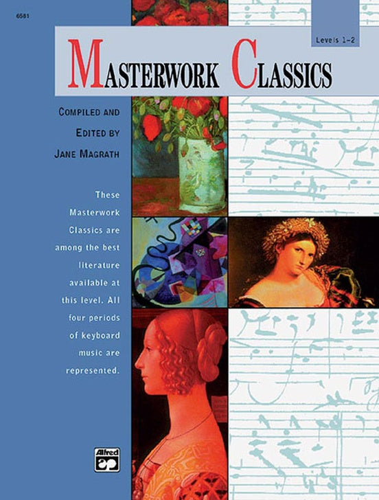 Masterwork Classics, Level 1 & 2 (Ed. Jane Magrath / perf. Kim O'Reilly ,Piano Book & CD)