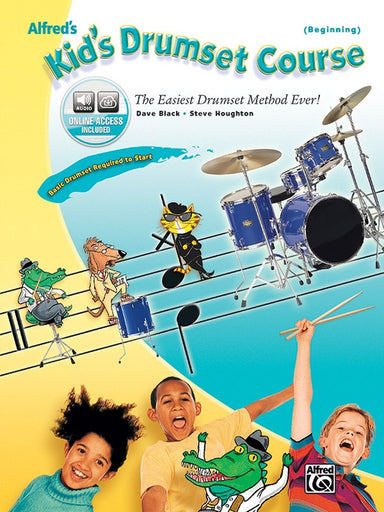 Alfred's Kid's Drumset Course
The Easiest Drumset Method Ever!