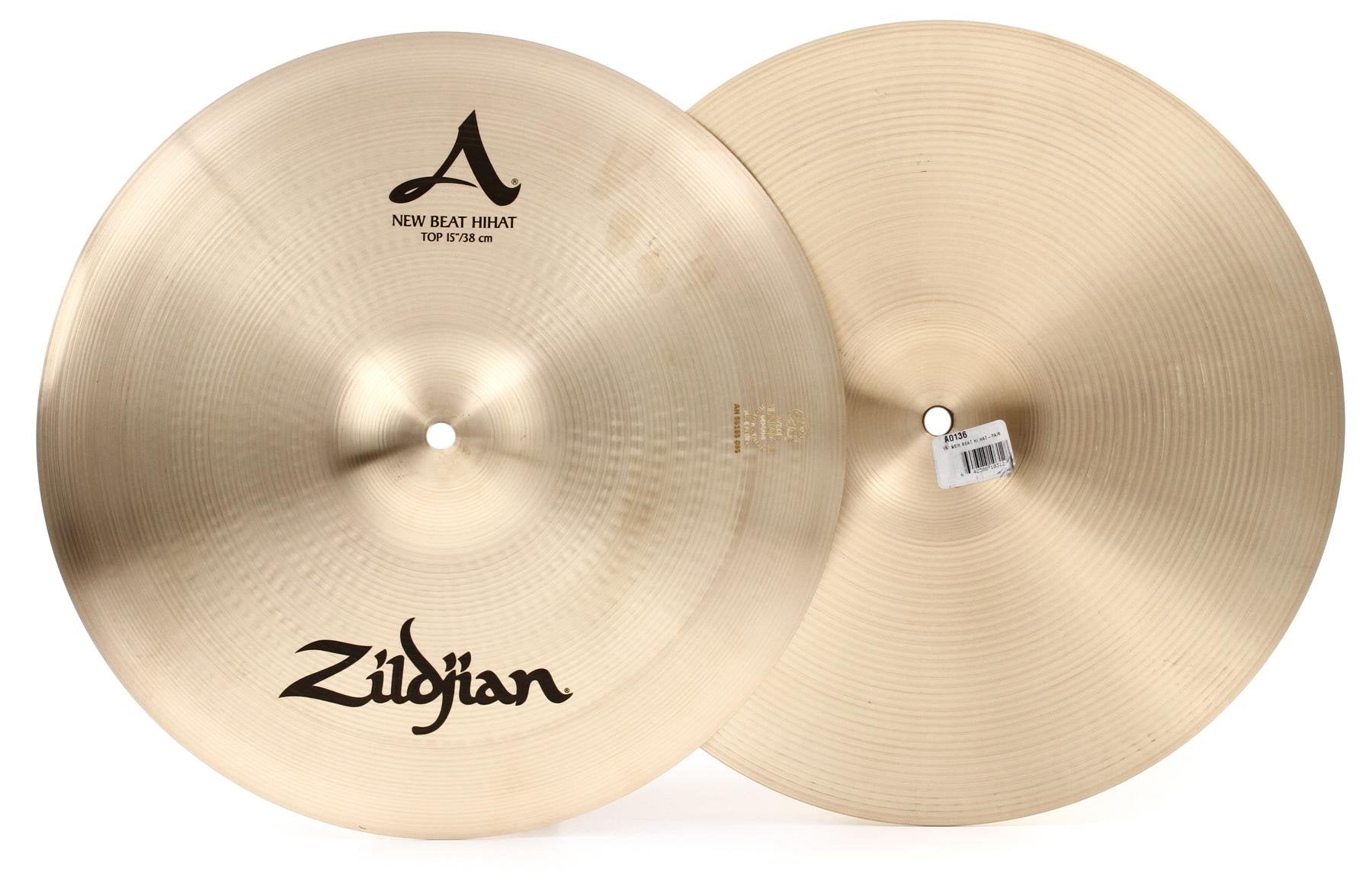 ZILDJIAN A New Beat Hi Hats - Pair (Available in 14" &  15")