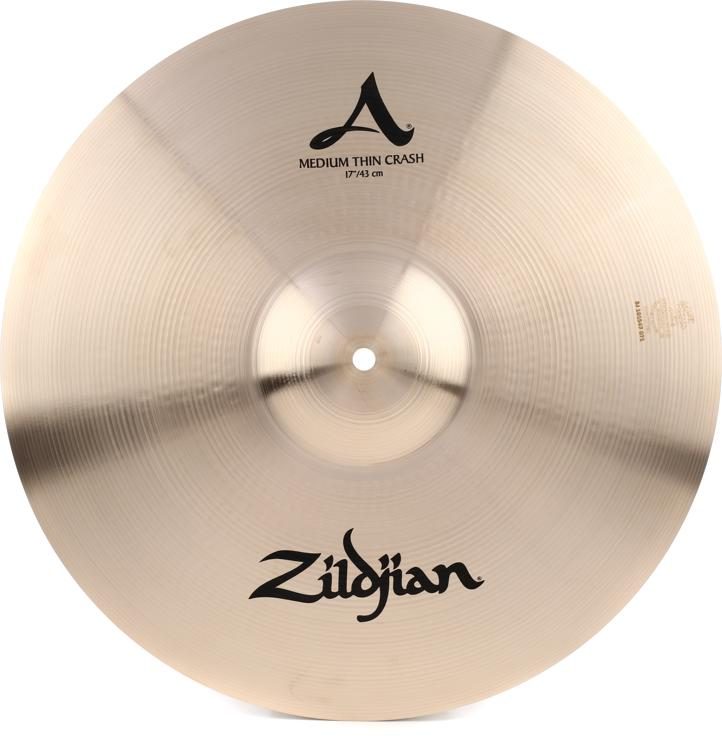 ZILDJIAN 17" A Zildjian Medium Thin Crash Cymbal