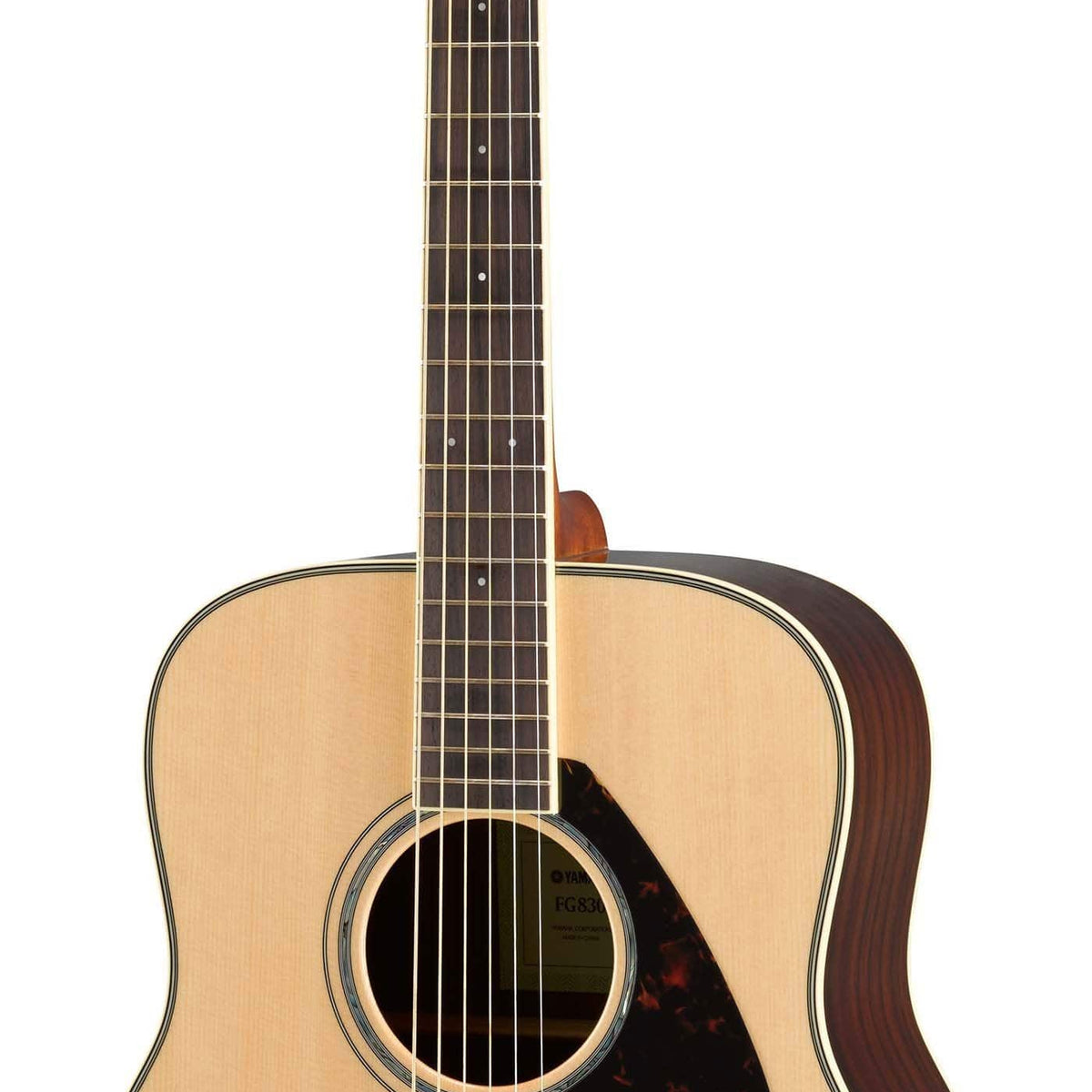 Yamaha FG830 Acoustic Guitar (Natural) 木結他 — Tom Lee Music