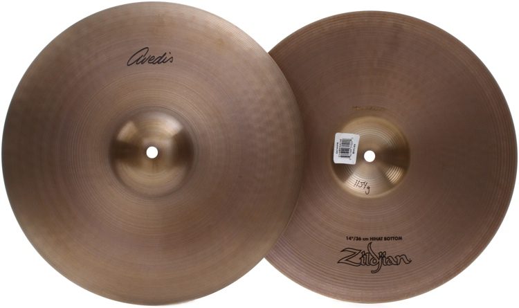 えぬわた氏 Avedis Zildjian Company A Rock Pack Cymbals 14´´ Mastersound Hi  Ha＿並行輸入品