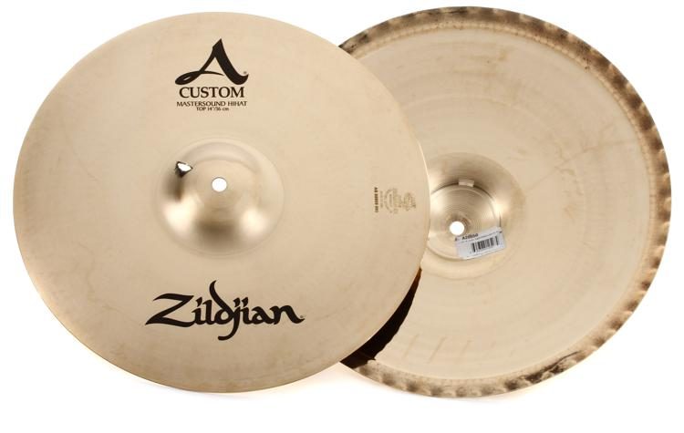 ZILDJIAN 14" A Custom Mastersound Hi Hats - Pair