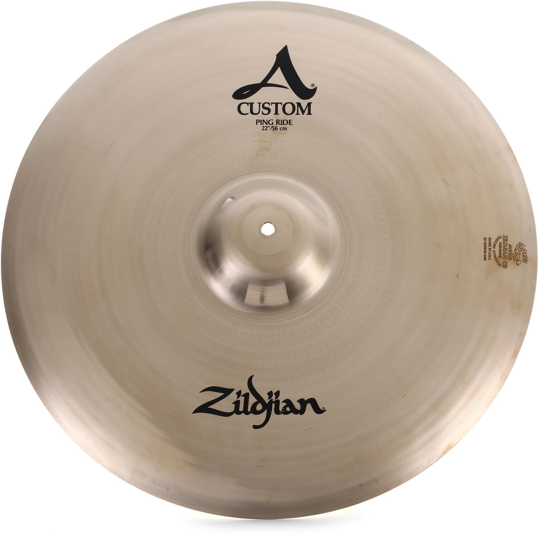 ZILDJIAN 22" A Custom Ping Ride Cymbal