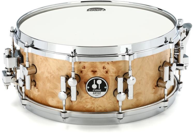 SONOR Artist Series 14" x 6" Cottonwood 9-ply Maple Snare