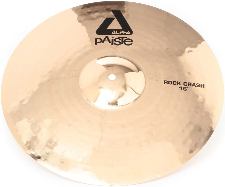 PAISTE Alpha B Rock Crash Cymbal (16"/18")