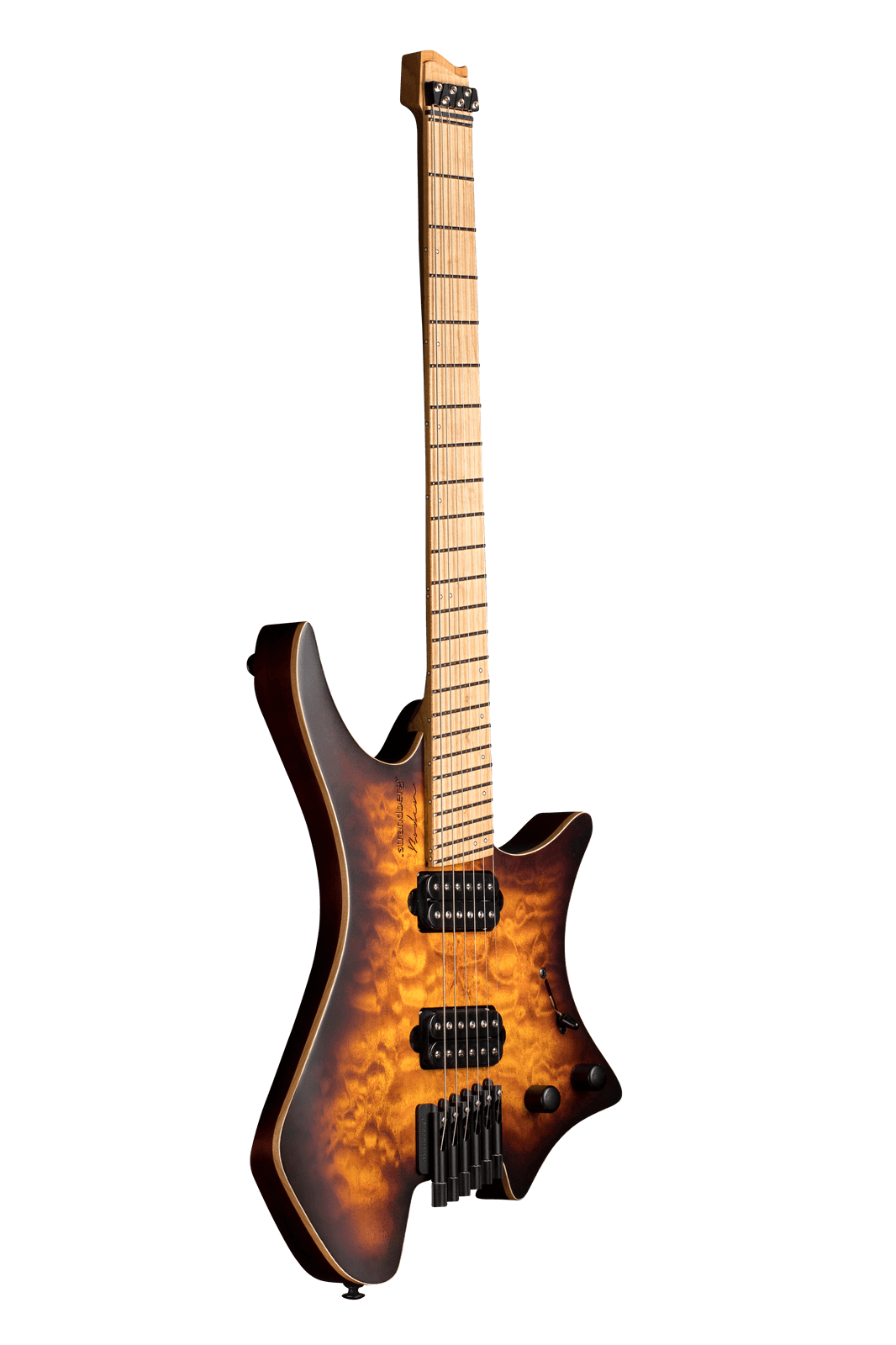 STRANDBERG BODEN STANDARD 6 GUITAR / MAPLE QUILT BENGAL BURST