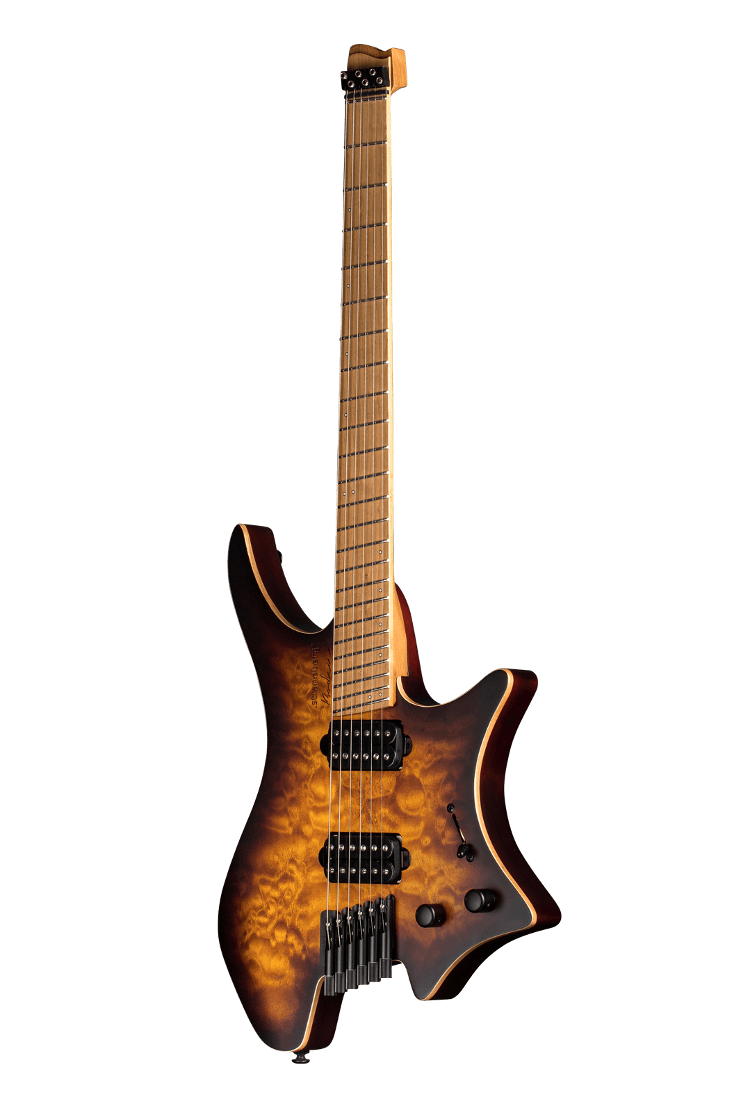 STRANDBERG BODEN STANDARD 6 GUITAR / MAPLE QUILT BENGAL BURST