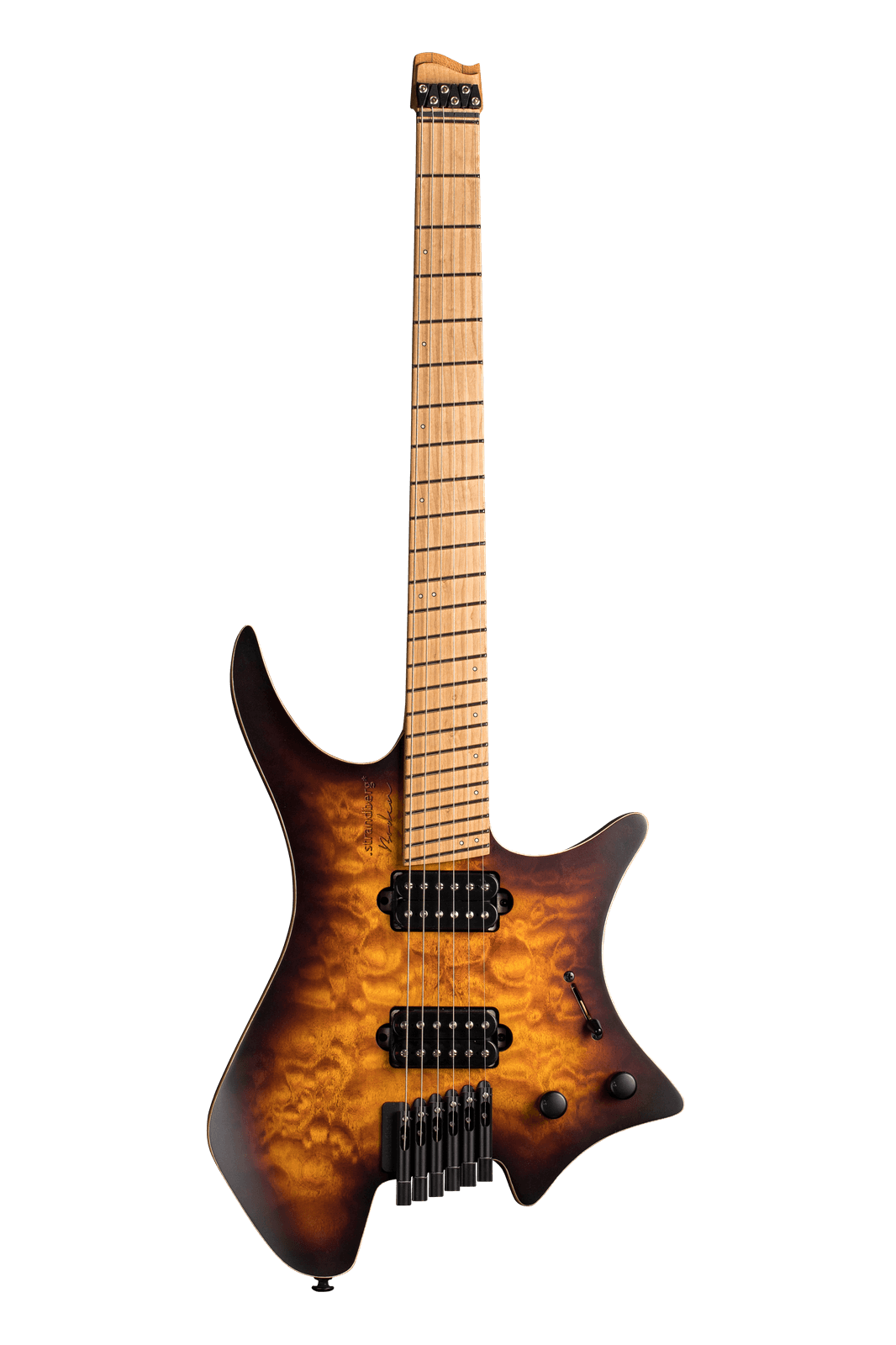 STRANDBERG BODEN STANDARD 6 GUITAR / MAPLE QUILT BENGAL BURST