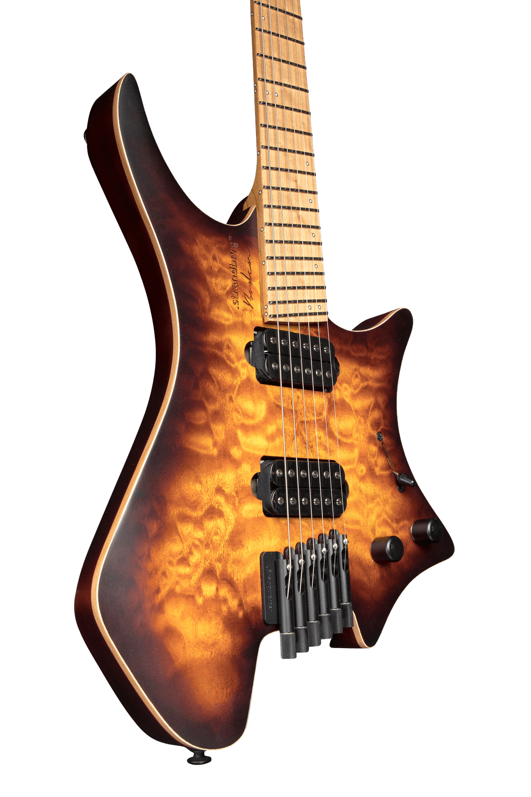 STRANDBERG BODEN STANDARD 6 GUITAR / MAPLE QUILT BENGAL BURST