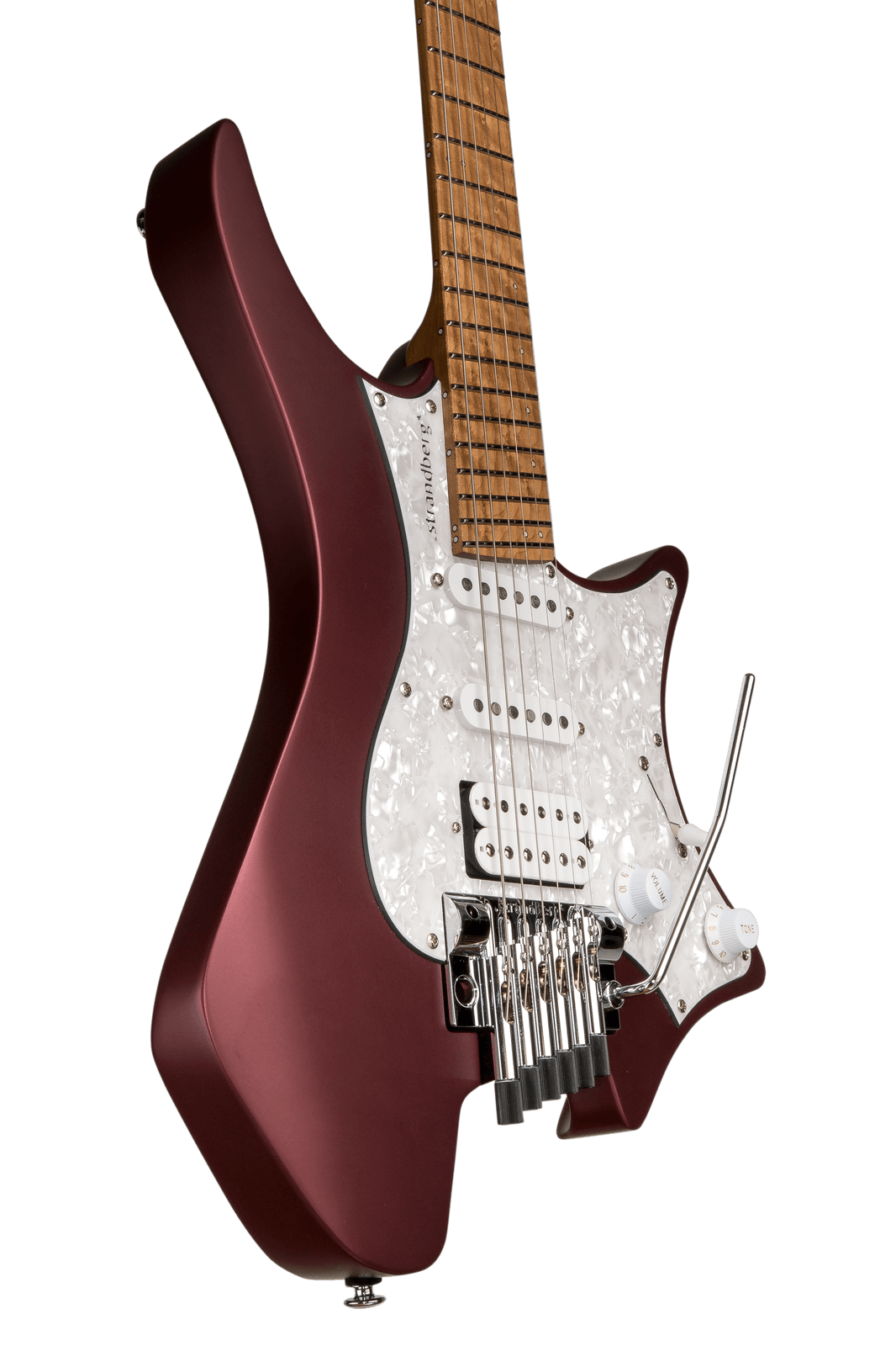 STRANDBERG BODEN CLASSIC 6 GUITAR / TREM BURGUNDY MIST