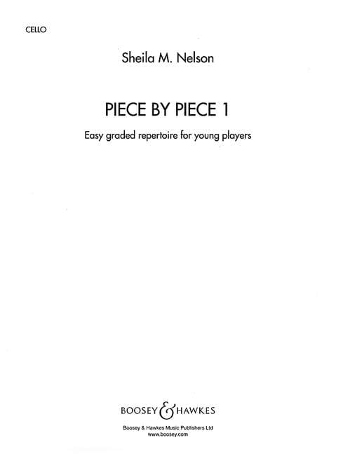 Piece by Piece Vol. 1 Easy graded repertoire for young players (Cello) 大提琴譜