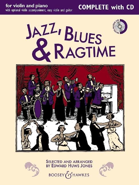 Jazz, Blues & Ragtime (New Edition) Complete Edition for violin and piano 爵士音樂藍調繁音拍子 小提琴